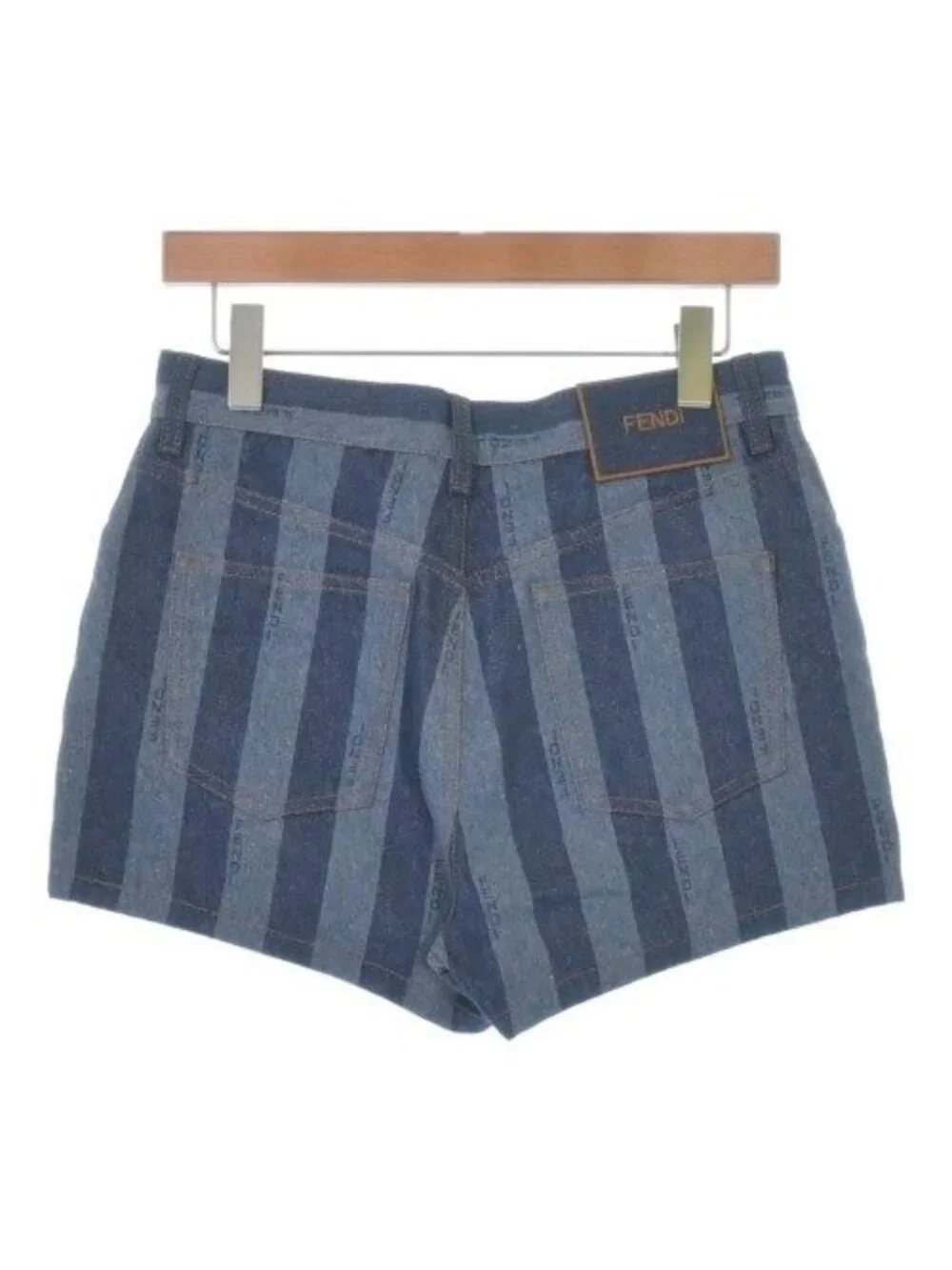 Fendi Denim Shorts Navy